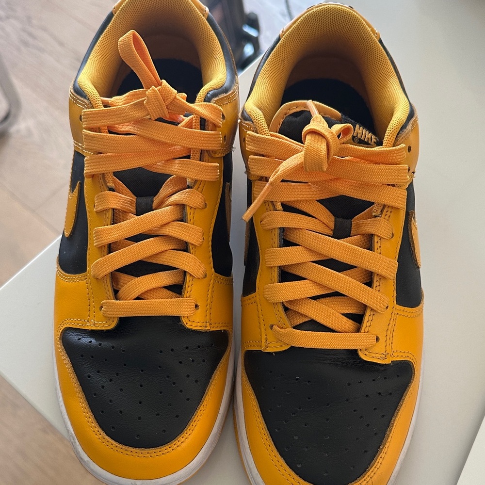 Nike Yellow and Black Athletic Shoes